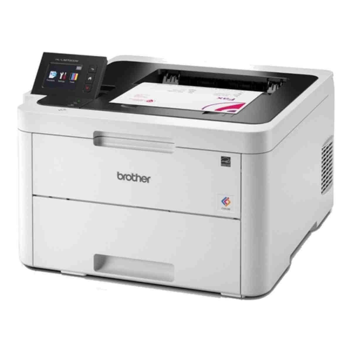 Alternative view of Impresora A Color Simple Función Brother Hl-l3270cdw Con Wifi Blanca