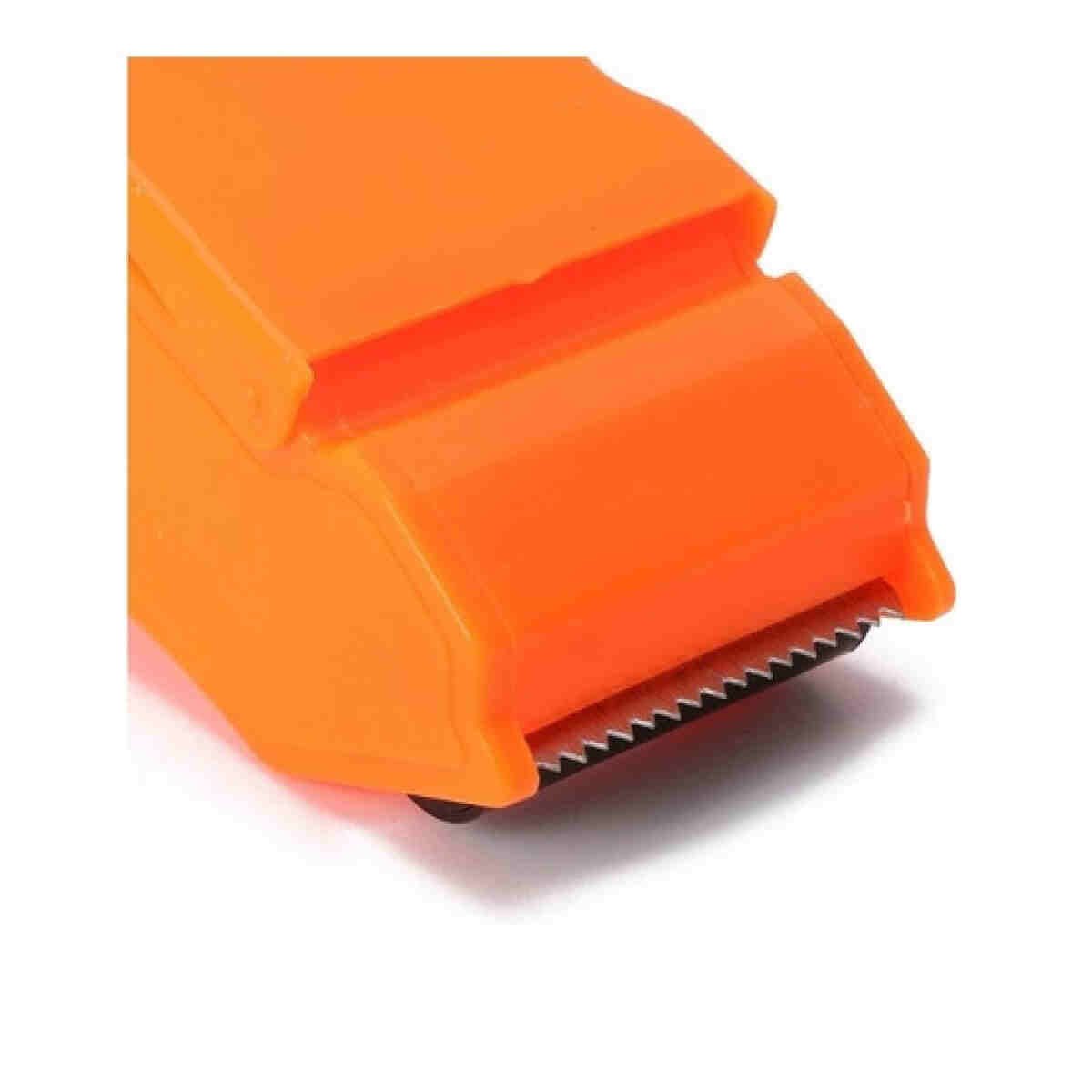 Porta Huincha Embalaje Dispensador Cortador Scoth Plastico