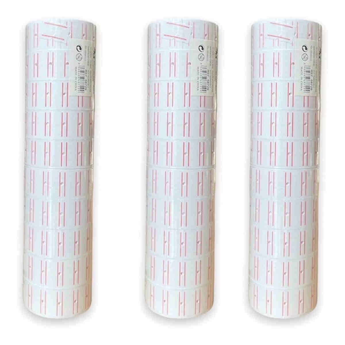 Rollos 3.000 Etiquetas De Precios Maquina Mx-5500