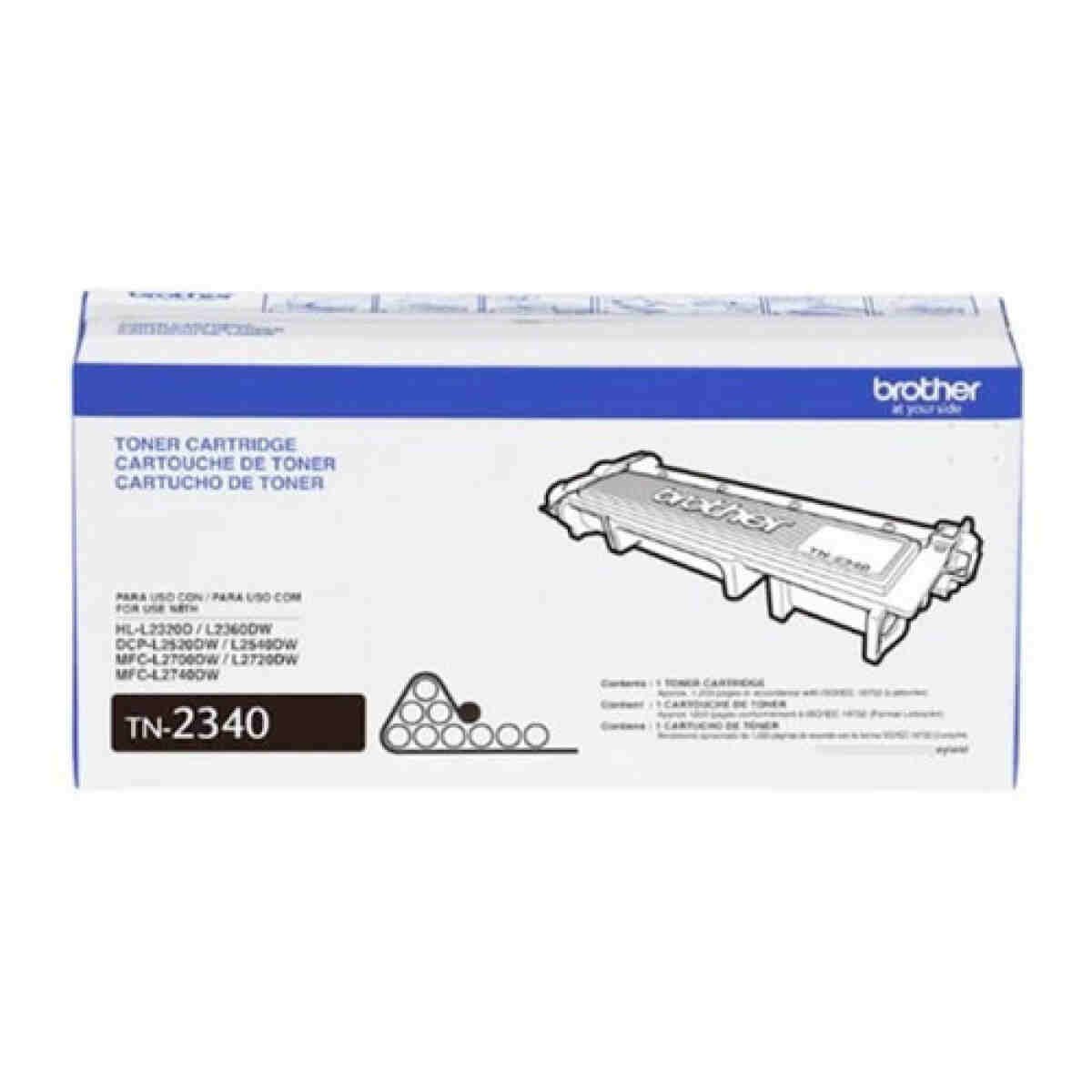 Toner Original Brother Tn-2340 Negro Mfc Dcp Hl