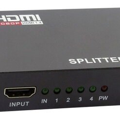 Splitter Tvs Monitores Hdmi 1x4 Full Hd 1080p 3d Activo 1.4