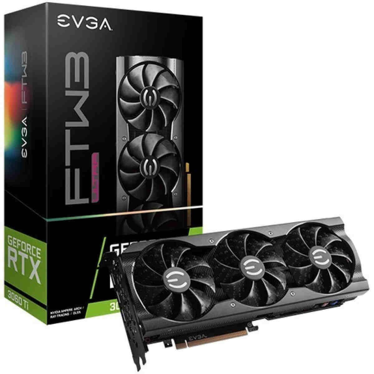 Tarjeta De Video Geforce Evga Rtx 3060 Ti 8gb Ft3 Ultra