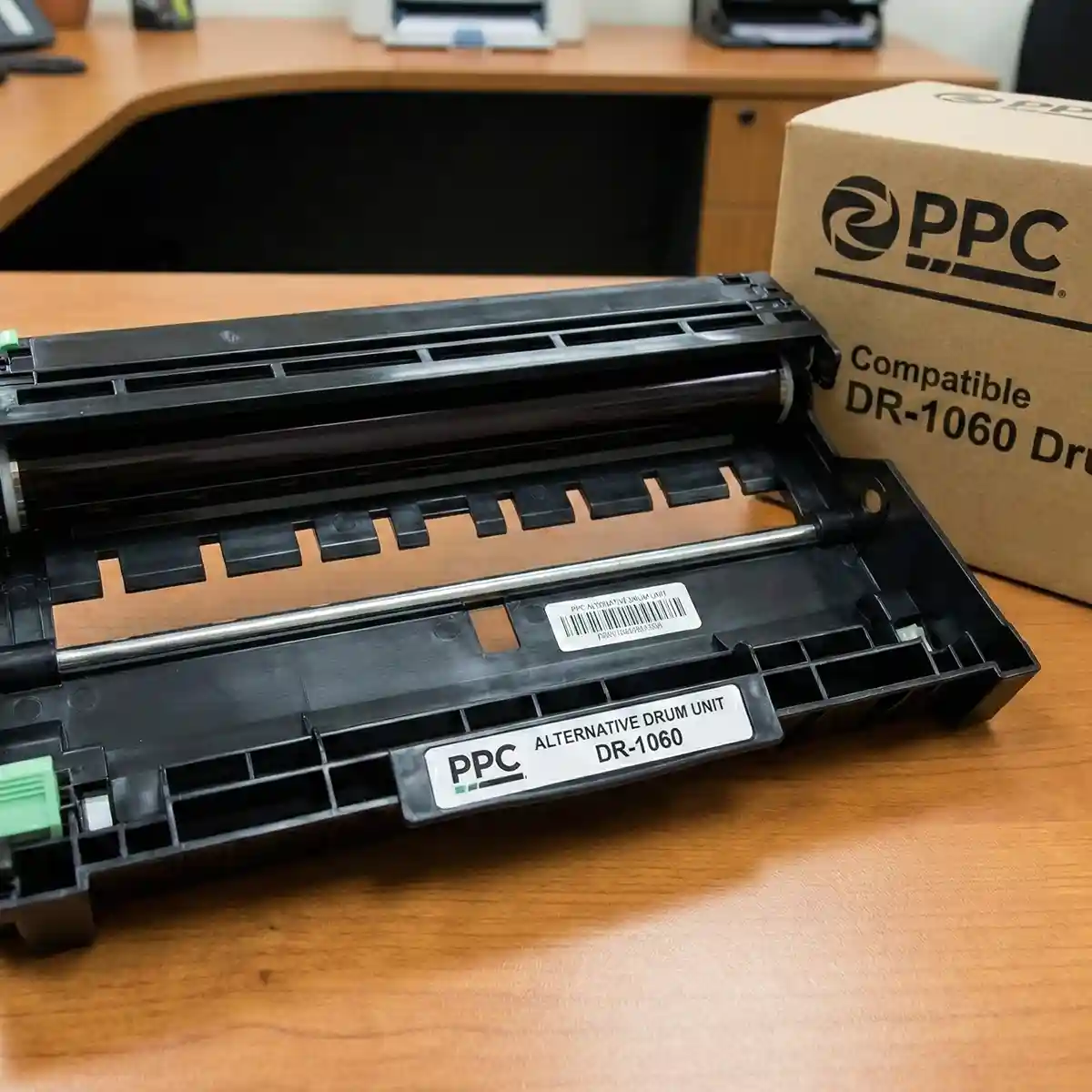 Tambor alternativo Brother DR-1060 marca PPC certificado ISO caja