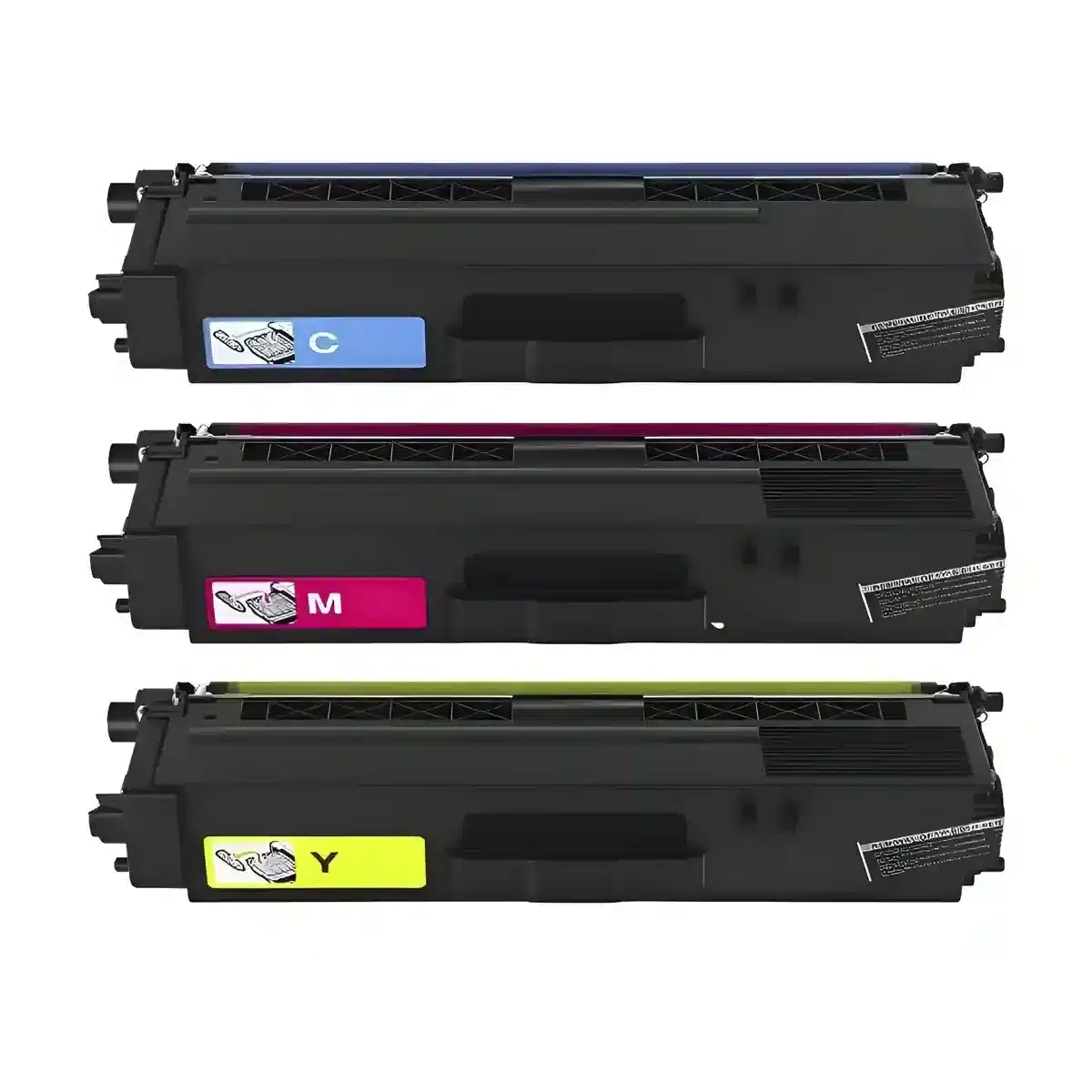 Toners Brother TN-419 colores cian magenta amarillo originales 9000 paginas