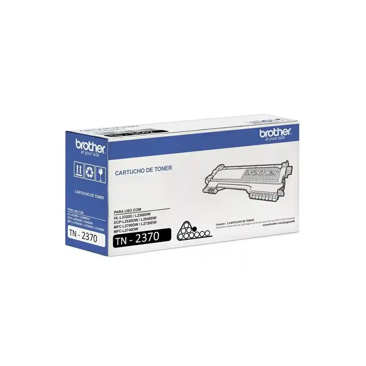 Toner Brother TN-2370 original caja alto rendimiento