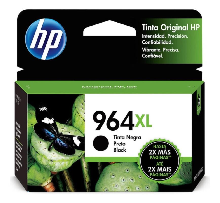 tinta HP 964XL negro original 3JA57AL HP OfficeJet Pro 9010 9020