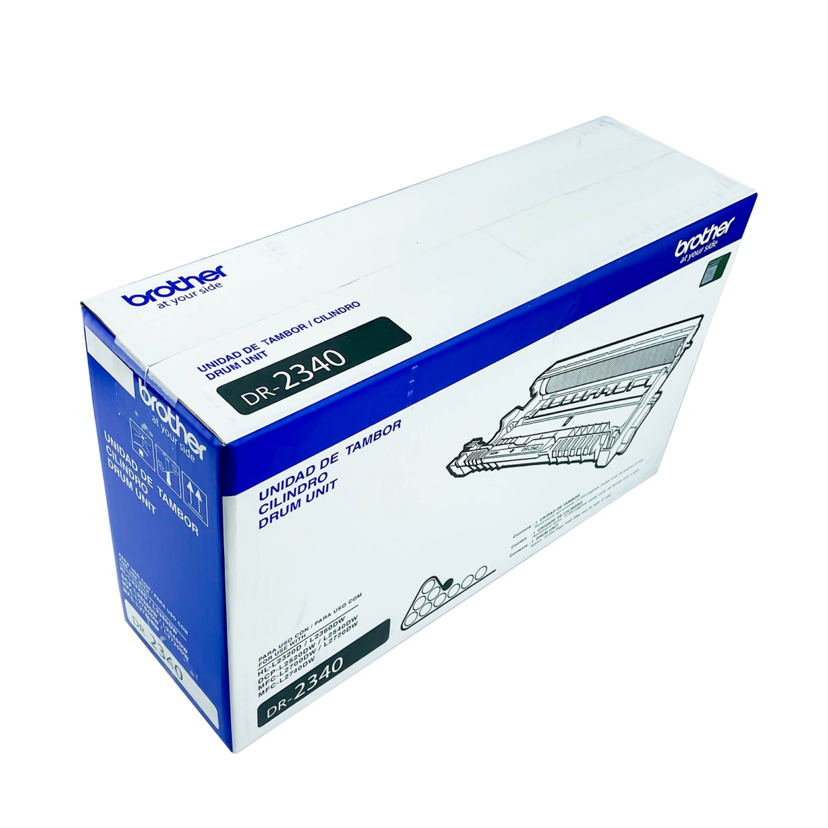 Tambor de repuesto Brother DR-2340 original, compatible con HL-L2320D y DCP-L2540DW.