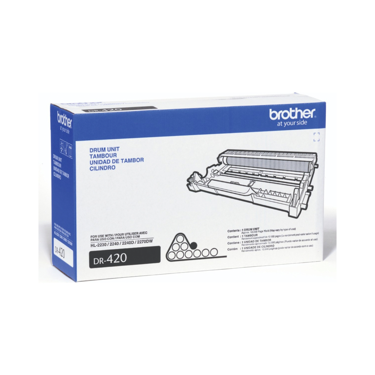 Alternative view of Tambor Impresora Brother Dr-420 Drum Original