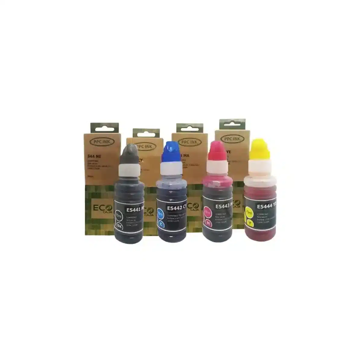 Pack tinta Epson 544 alternativa marca PPC