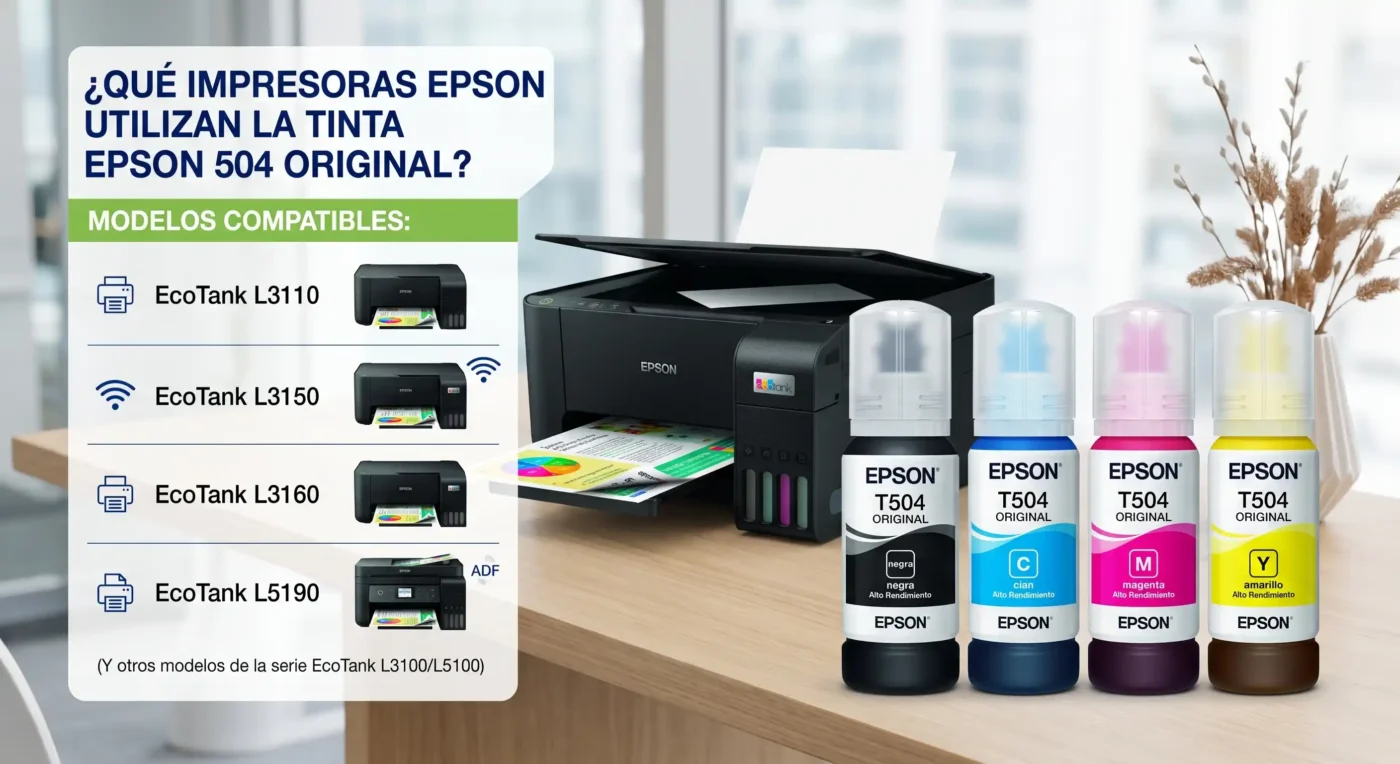imagen comparativa tintas epson t504
