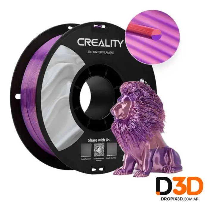 Alternative view of Creality Pla Silk Pla Silk Bicolor